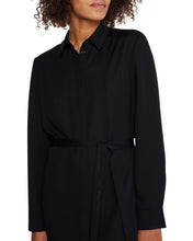 將圖片載入圖庫檢視器 Calvin Klein Tencel Shirt Long Sleeve Dress ⏐ Multiple Sizes