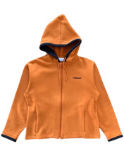 Load image into Gallery viewer, Reebok Vintage Full Zip Hooded Jumper Rust Orange ⏐ Size M