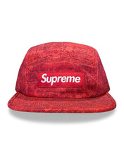 Load image into Gallery viewer, Supreme Croc Camp 5 Panel Cap in Red ⏐ One Size