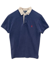 Load image into Gallery viewer, Polo Ralph Lauren Short Sleeve Rugby Polo Shirt in Navy ⏐Size M