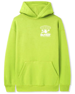Butter Goods All Terrain Hooded Pullover in Safety Green ⏐ Size XL