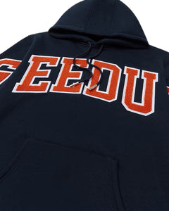 Geedup Team Logo Hoodie Navy/Burnt Orange Autumn Del.1/24