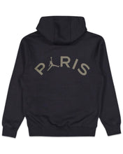 Load image into Gallery viewer, Jordan PSG Paris Saint Germain Fleece Hoodie in Black