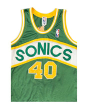 將圖片載入圖庫檢視器 Spalding Vintage NBA Seatlle Supersonics #40 Jersey ⏐ Size L