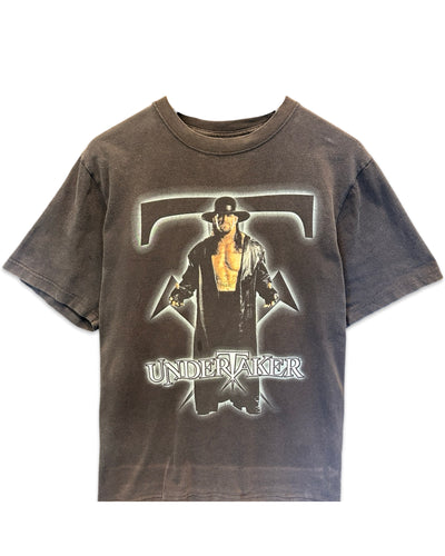 WWE The Undertaker Vintage Short Sleeve T-Shirt in Black