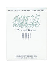 Load image into Gallery viewer, Aether Care Premium Dual Textured Cleaning Wipes