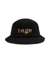 Load image into Gallery viewer, Rage Bucket Cap Terry Towel in Black (Unisex)