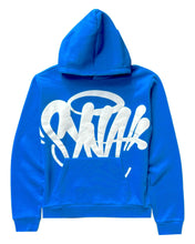 Load image into Gallery viewer, Syna World Hooded Jumper in Blue