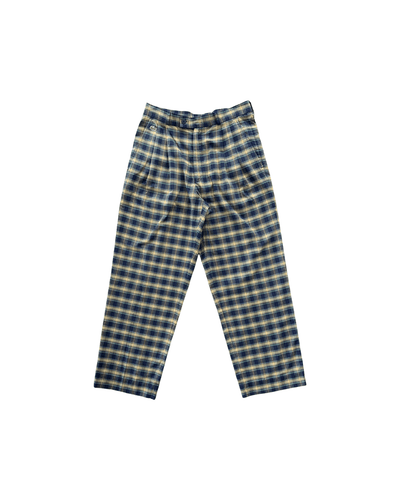 Plaid Trouser Pants<br/>Vintage - Bisy Clothing