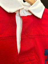 Load image into Gallery viewer, Polo Ralph Lauren Long Sleeve Rugby Jumper in Red - Bisy Clothing