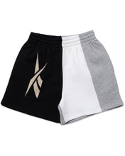 Load image into Gallery viewer, Reebok CL Boyfriend Shorts in Black Grey White - Bisy Clothing