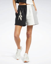 Load image into Gallery viewer, Reebok CL Boyfriend Shorts in Black Grey White - Bisy Clothing