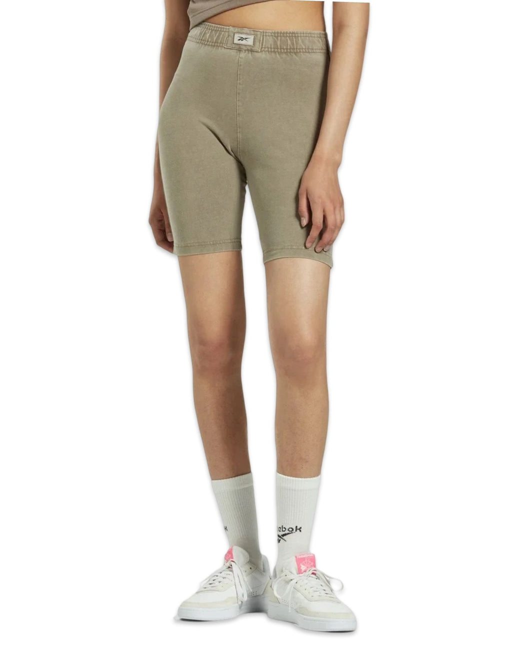 Reebok Natural Dye Legging Shorts in Brown - Bisy Clothing