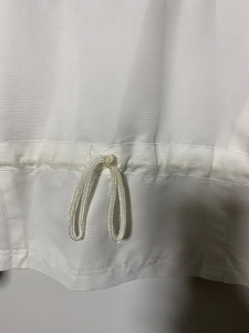 REEBOK Size M Vintage Womens Sport Zip Jacket White & Green JUL6921 - Bisy Clothing