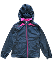 將圖片載入圖庫檢視器 Reebok Zip Jacket with Hood in Black / Pink (2011) - Bisy Clothing