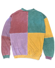 Load image into Gallery viewer, Renegade Multi Patch Panel Vintage Crew Jumper - Bisy Clothing