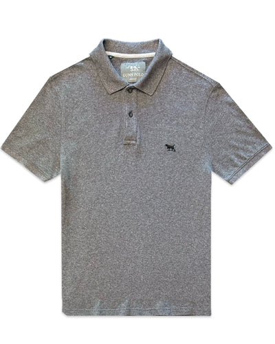 Rodd & Gunn The Gunn Polo Short Sleeve Shirt in Tungsten - Bisy Clothing