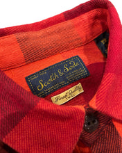 Load image into Gallery viewer, Scotch &amp; Soda Long Sleeve Twill Check Shirt in Red - Bisy Clothing
