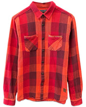 Load image into Gallery viewer, Scotch &amp; Soda Long Sleeve Twill Check Shirt in Red - Bisy Clothing