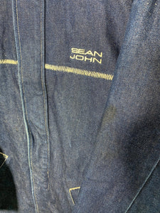 SEAN JOHN Size XL Vintage Denim Jacket Blue Men's MAY3921 - Bisy Clothing