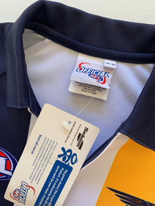 SEKEM Size 10 - 12 AFL Official West Coast Eagles Womens Polo New JAN0921 - Bisy Clothing