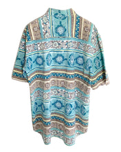 Load image into Gallery viewer, Shirts at Work Vintage Aztec Party Short Sleeve Shirt - Bisy Clothing