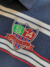將圖片載入圖庫檢視器 SPORTSCRAFT Size S / M Long Sleeve Polo Shirt in Blue Mens JAN54 - Bisy Clothing