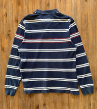 將圖片載入圖庫檢視器 SPORTSCRAFT Size S / M Long Sleeve Polo Shirt in Blue Mens JAN54 - Bisy Clothing