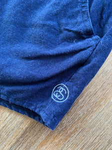 STUSSY Size 6 Playsuit in Navy Blue Women's DEC83 - Bisy Clothing
