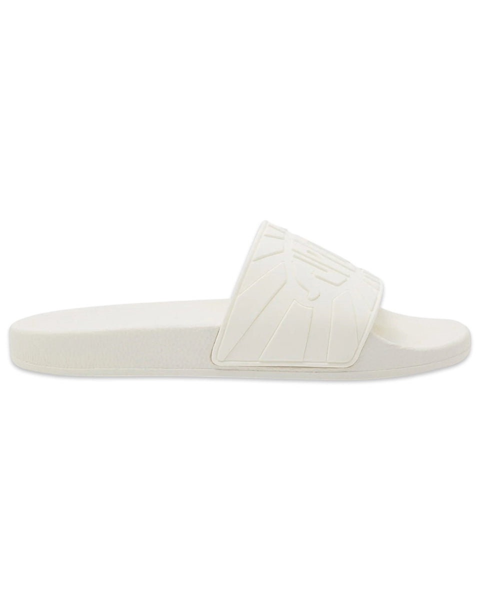 Superga 1908 Slides Raggiera Slide in Total White 100% Authentic