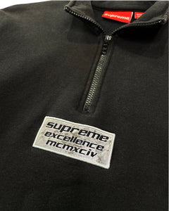 Supreme 3M Reflective Excellence Half Zip Sweatshirt (2017) - Bisy Clothing