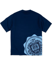 Load image into Gallery viewer, Syna World College Short Sleeve T-Shirt in Navy - Bisy Clothing