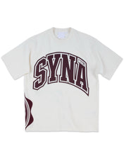 Load image into Gallery viewer, Syna World College Short Sleeve T-Shirt in Off White - Bisy Clothing