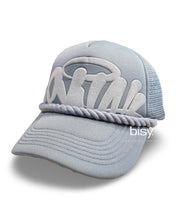 Load image into Gallery viewer, Syna World Trucker Cap in Grey (24/25) - Bisy Clothing