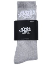 將圖片載入圖庫檢視器 Syna World Twin Pack Socks in Grey and White (24/25) - Bisy Clothing
