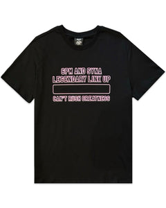 Syna World x 6PM Central Cee Can't Rush Greatness T-shirt Black + CD Bundle - Bisy Clothing