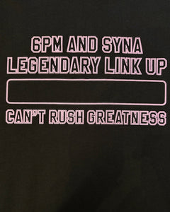 Syna World x 6PM Central Cee Can't Rush Greatness T-shirt Black + CD Bundle - Bisy Clothing