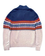 Load image into Gallery viewer, Tommy Hilfiger 1/4 Zip Knit Jumper Wool Blend ⏐ Size L - Bisy Clothing