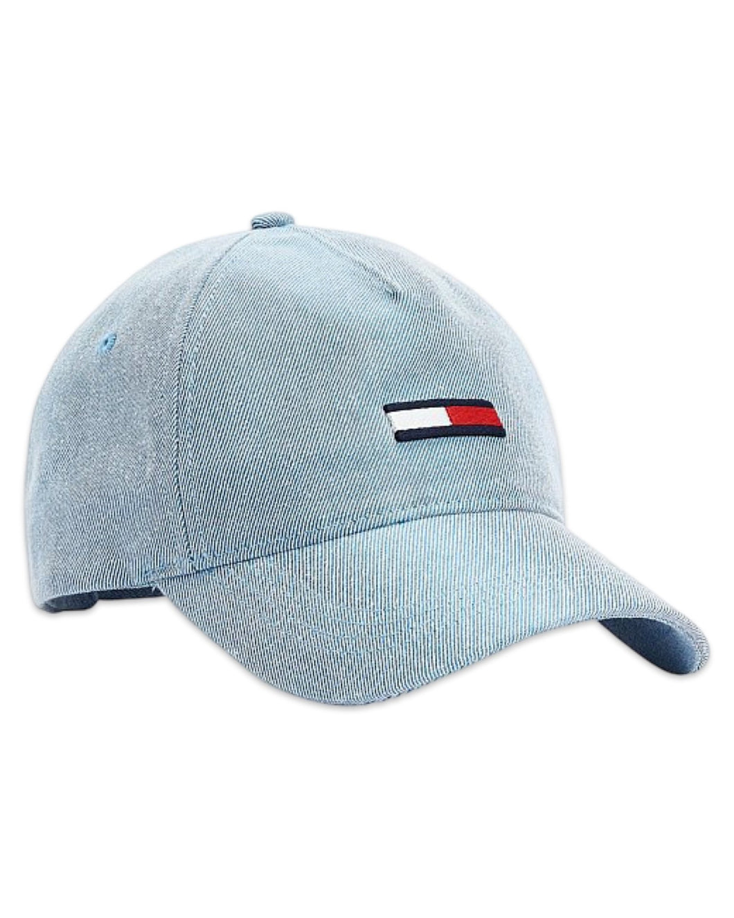 Tommy Hilfiger Flag Washed Denim Cap - Bisy Clothing
