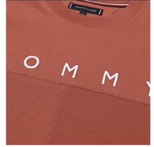 Load image into Gallery viewer, Tommy Hilfiger Mono Flag Short Sleeve Tee in Dusty Copper