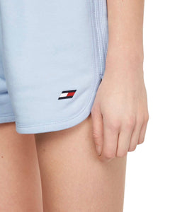 Tommy Hilfiger Regular Tape Shorts in Breezy Blue - Bisy Clothing