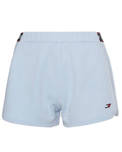 Tommy Hilfiger Regular Tape Shorts in Breezy Blue - Bisy Clothing