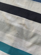 Load image into Gallery viewer, TOMMY HILFIGER Size XL Blue Striped Slim Fit Polo Shirt Women&#39;s OCT167 - Bisy Clothing