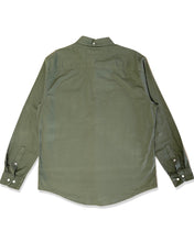 Load image into Gallery viewer, TOMMY HILFIGER Size XL Slim Fit Long Sleeve Shirt in Khaki Green - Bisy Clothing