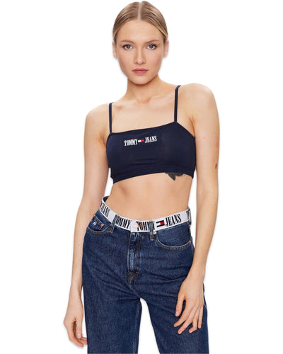 Tommy Jeans Archive Crop Sleeveless Crop Top⏐ Multiple Sizes - Bisy Clothing