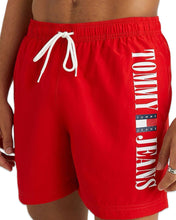 Load image into Gallery viewer, Tommy Jeans Archive Logo Mid Length Shorts - Bisy Clothing
