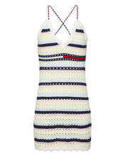 將圖片載入圖庫檢視器 Tommy Jeans Crochet Stripe Sleeveless Mini Dress ⏐ Multiple Sizes - Bisy Clothing