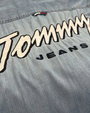 Load image into Gallery viewer, Tommy Jeans Summer Denim Button Down Shirt - Bisy Clothing