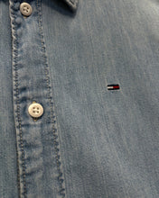 Load image into Gallery viewer, Tommy Jeans Summer Denim Button Down Shirt - Bisy Clothing