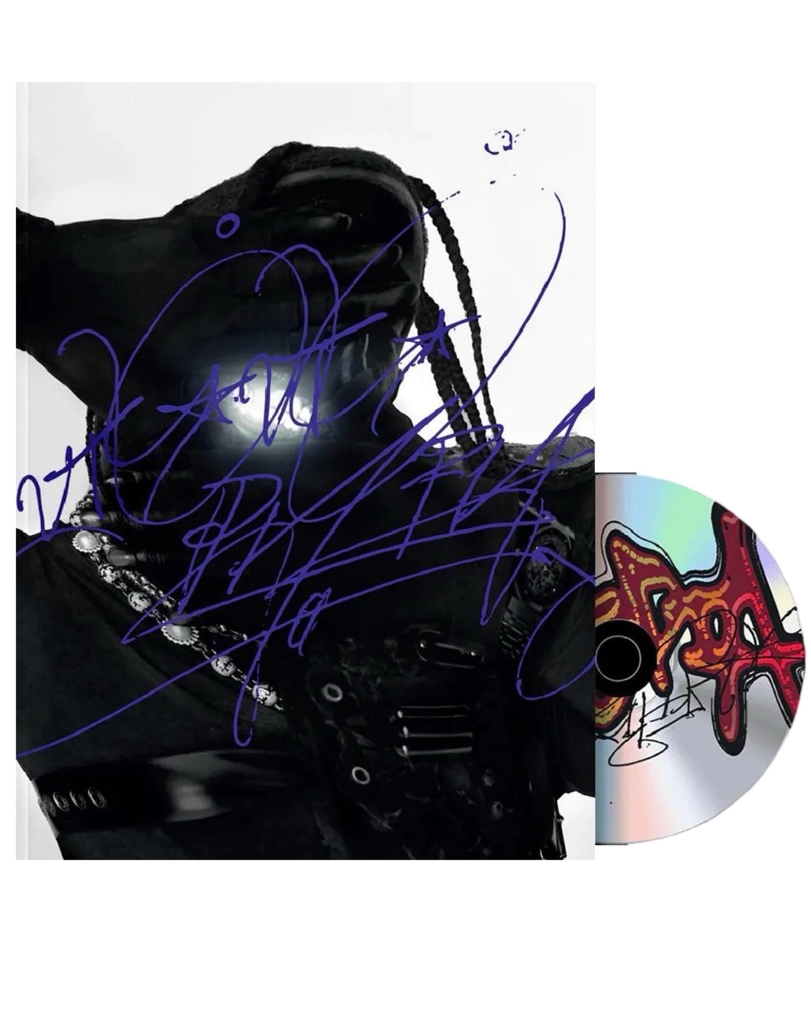 Travis scott utopia ZINEマガジン+ CD 限定セット New Sealed Travis Scott/UTOPIA ZINE COVER #2 LP CD Included